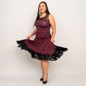 *NWT* Blue Sky Clothing • Danube Dress Empire Waist Bamboo Cotton Size M